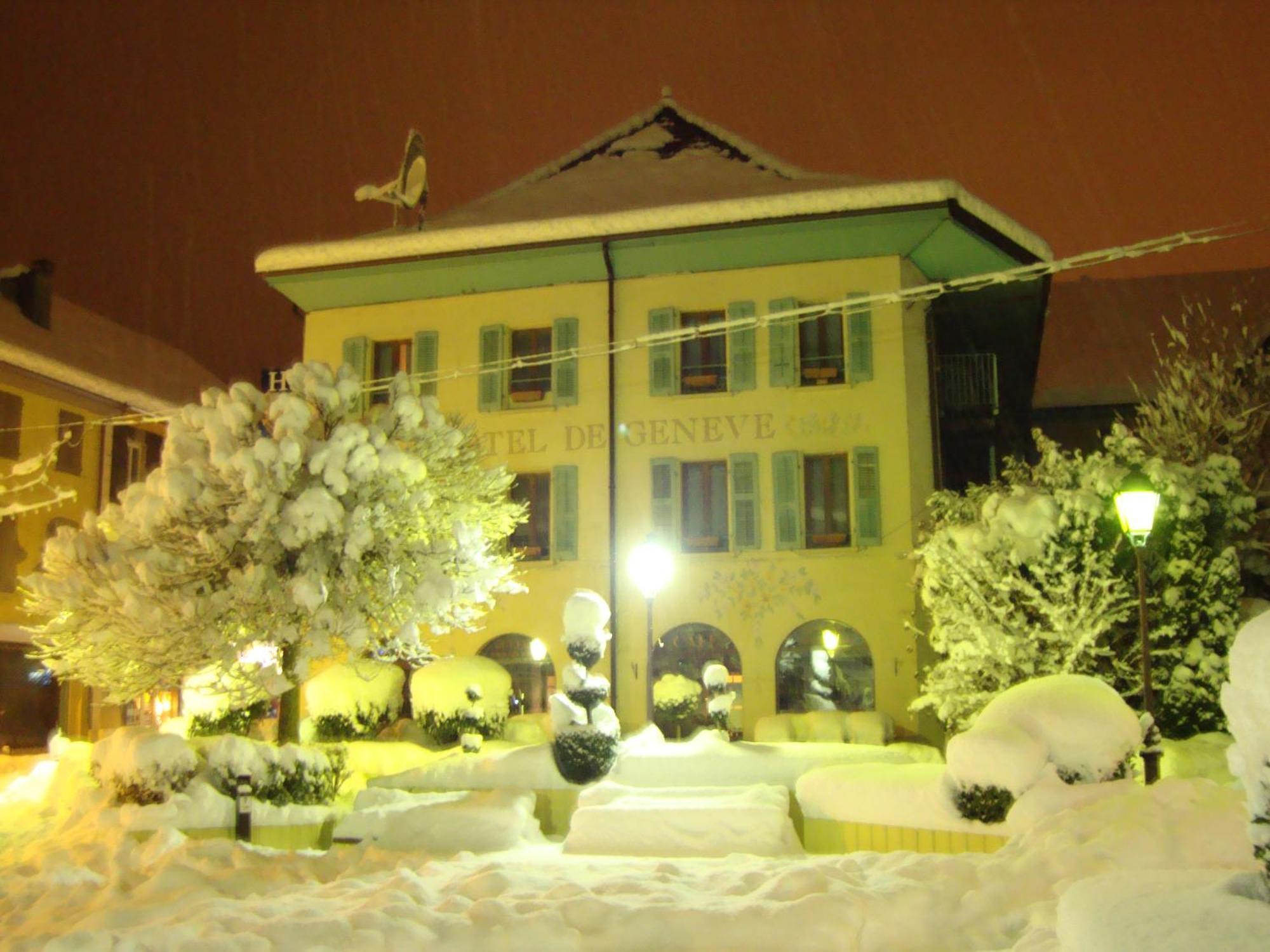 Hotel De Geneve Et Restaurant , Faverges-Seythenex Exterior photo